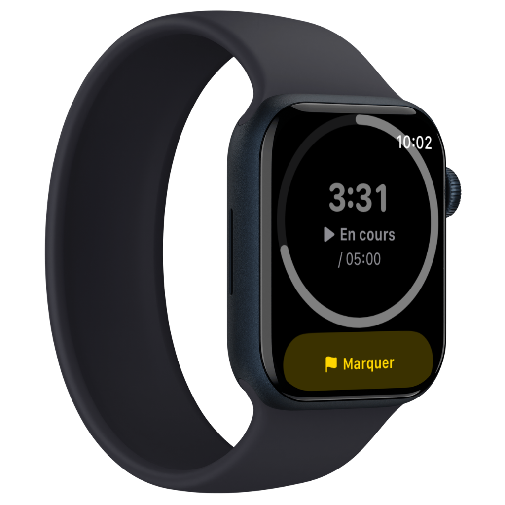Apple Watch — dropping a marker